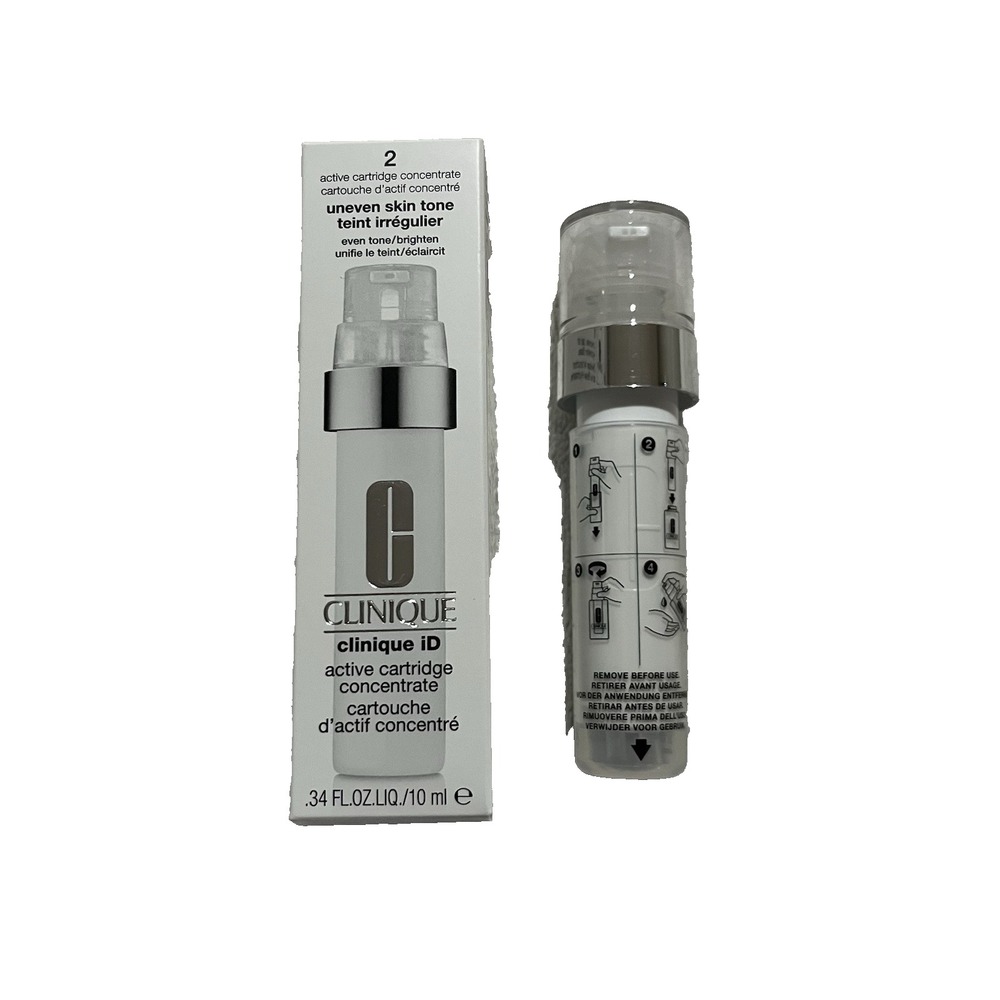 Clinique ID 2 Active Cartridge Concentrate Uneven Skin Tone White .34oz